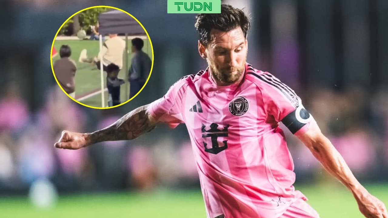 Messi reaparece con increíble gol olímpico