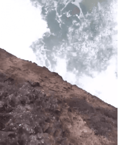 "¿Qué tan atrevido eres?", preguntó al tiempo de mostrarse recostada a las orillas de un acantilado, imágen con la que Clarissa terminaba su aventura en Puerto Rico por la boda de su amiga Aleyda Ortiz.