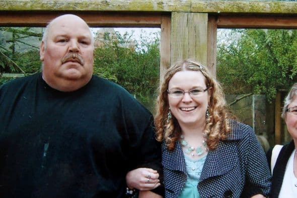 Su familia y sobre todo su hija estan felices de poder tener a un papá más saludable.