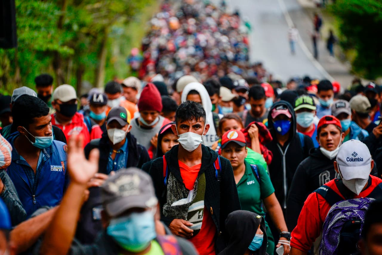 Guatemala se alista ante posible caravana migrante desde Honduras rumbo a EEUU
