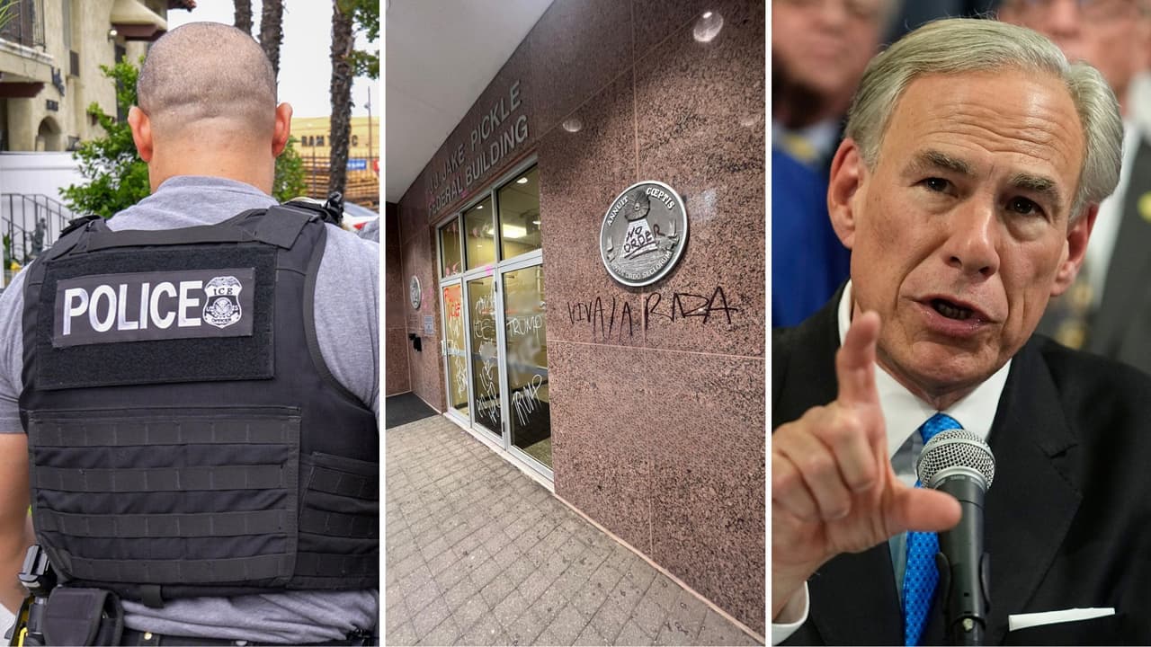 “FAFO”: la expresión que usó Abbott tras las protestas por redadas migratorias de ICE en Texas