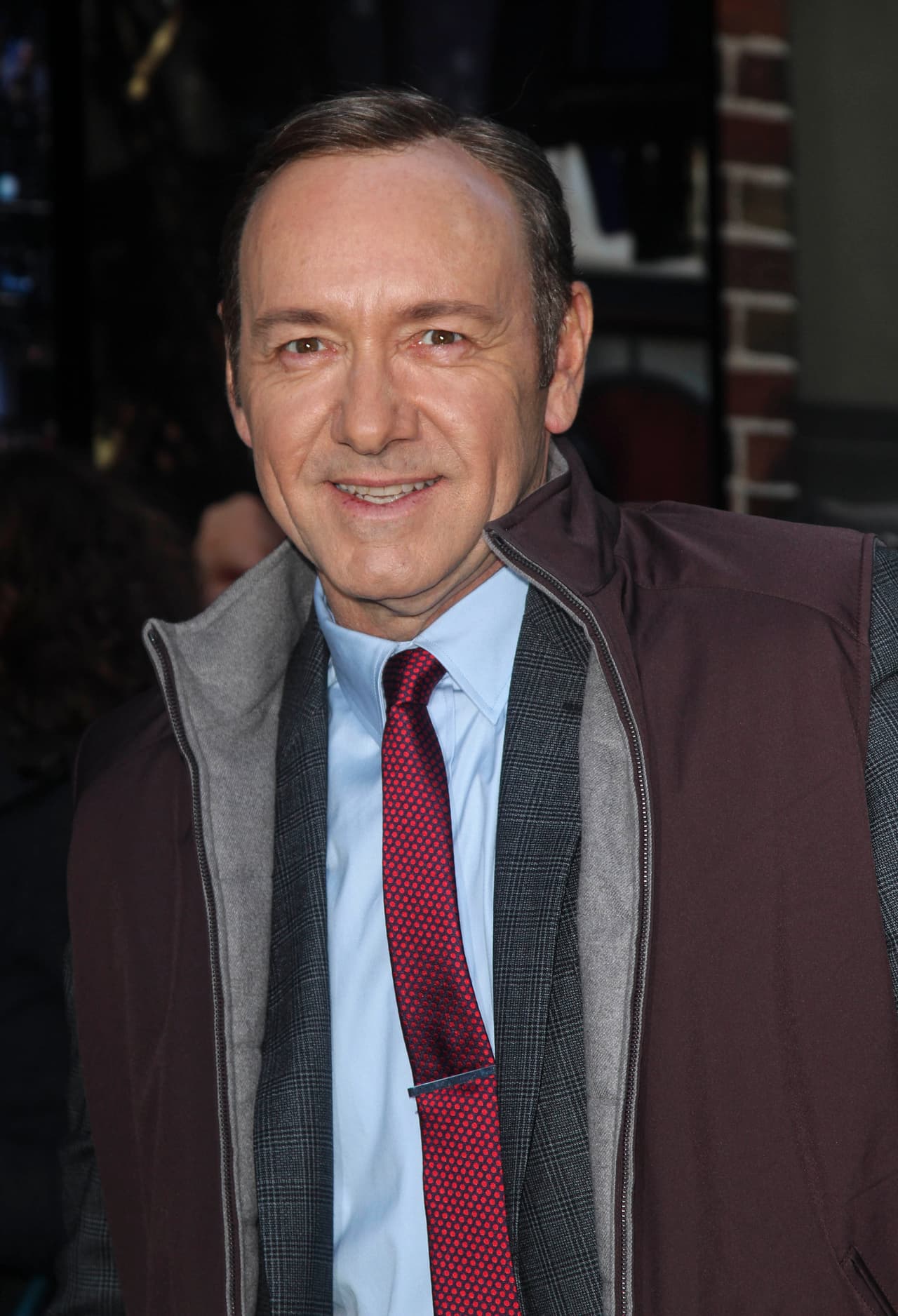 Y así se le ve al presidente Frank Underwood en la popular serie 'House of cards'.