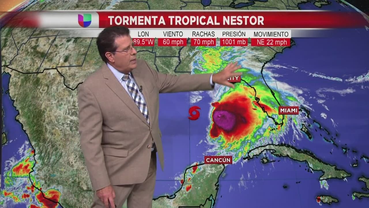 Tormenta tropical Nestor traerá lluvias a Georgia durante el fin de semana