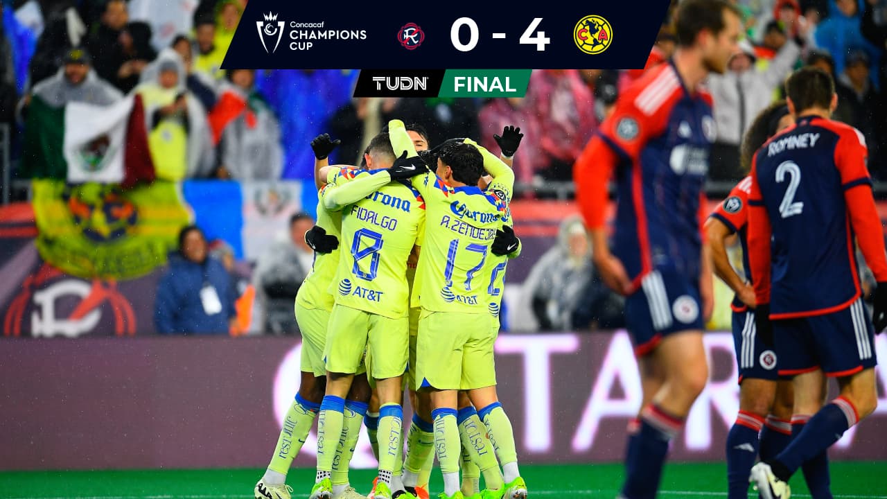 ¡Facilito! América arrolla al Revolution y sueña con las Semis
