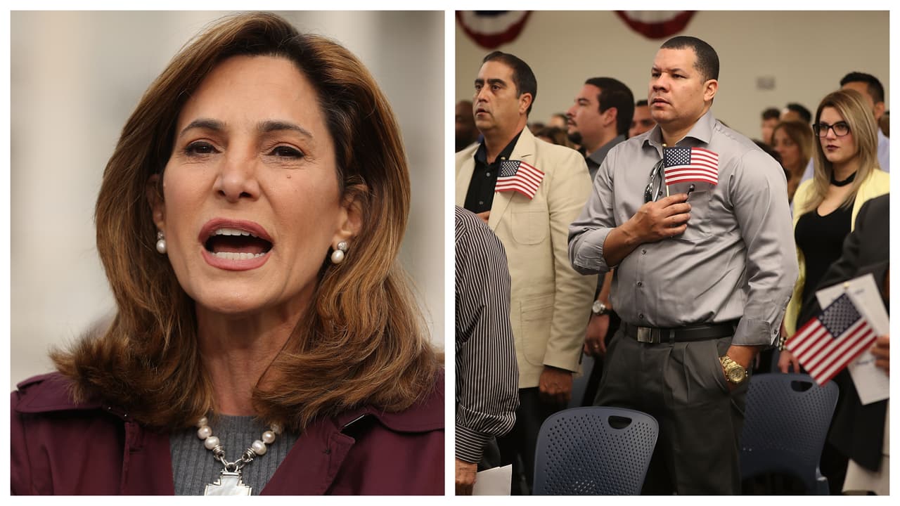 Proyecto de ley de María Elvira Salazar daría ruta a la residencia legal a inmigrantes indocumentados