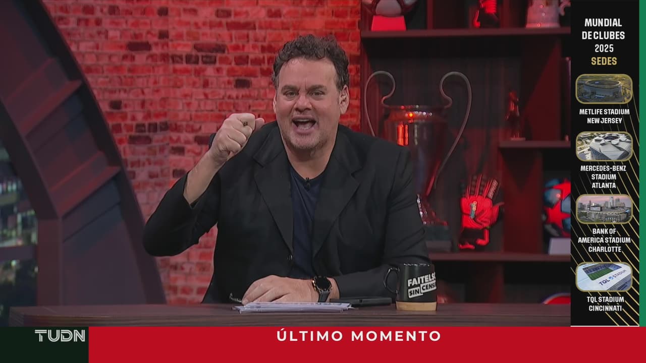Faitelson pide controlar ingreso de drogas a los estadios en México