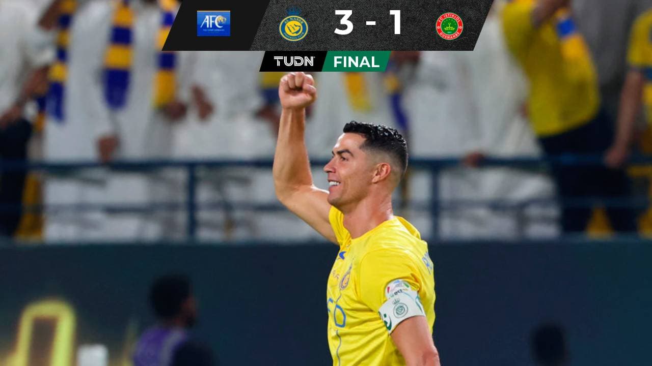 Cristiano Ronaldo marca y el Al Nassr gana en la Champions asiática