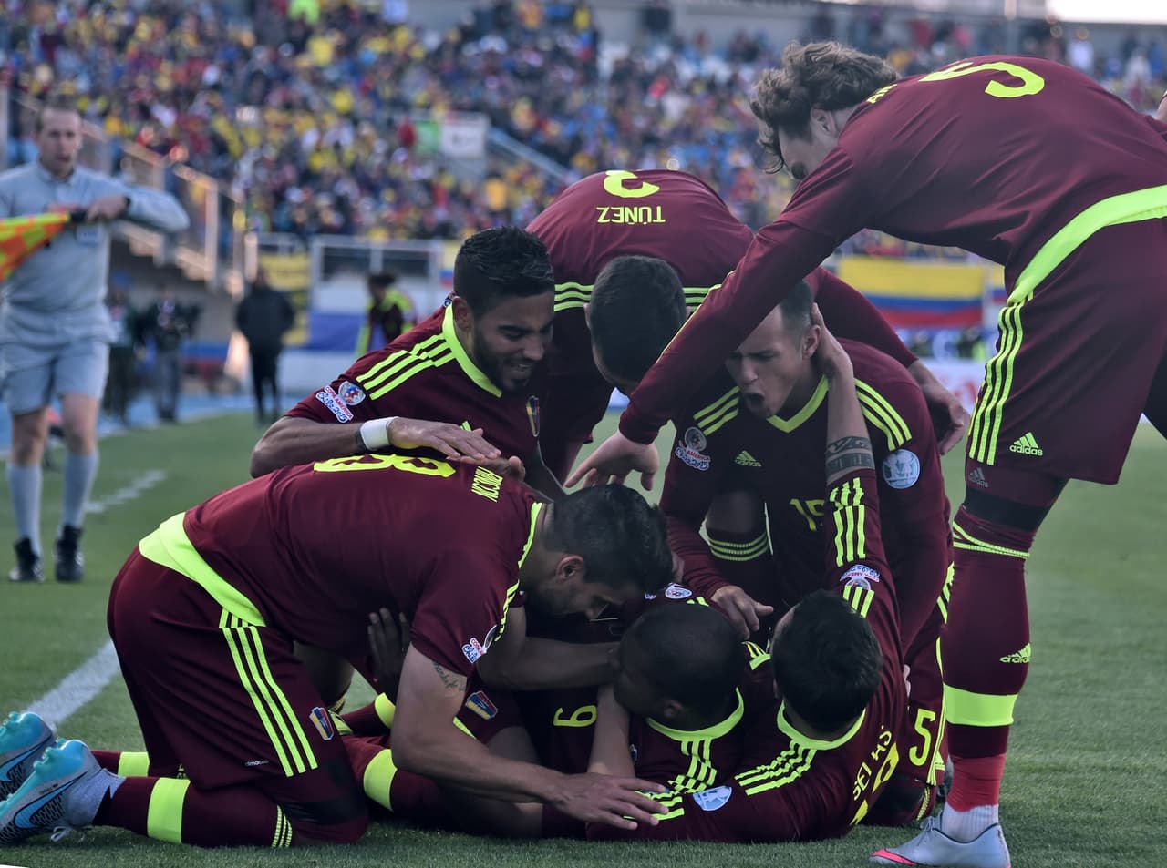 En estos momentos Venezuela ocupa el lugar 59 del ranking FIFA.