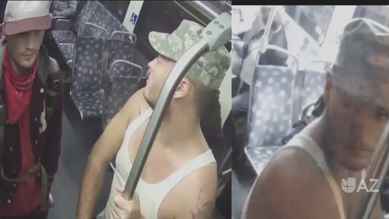 Arrestan los sujetos acusados de atacar a un hombre al bajarse de un autobús en Phoenix