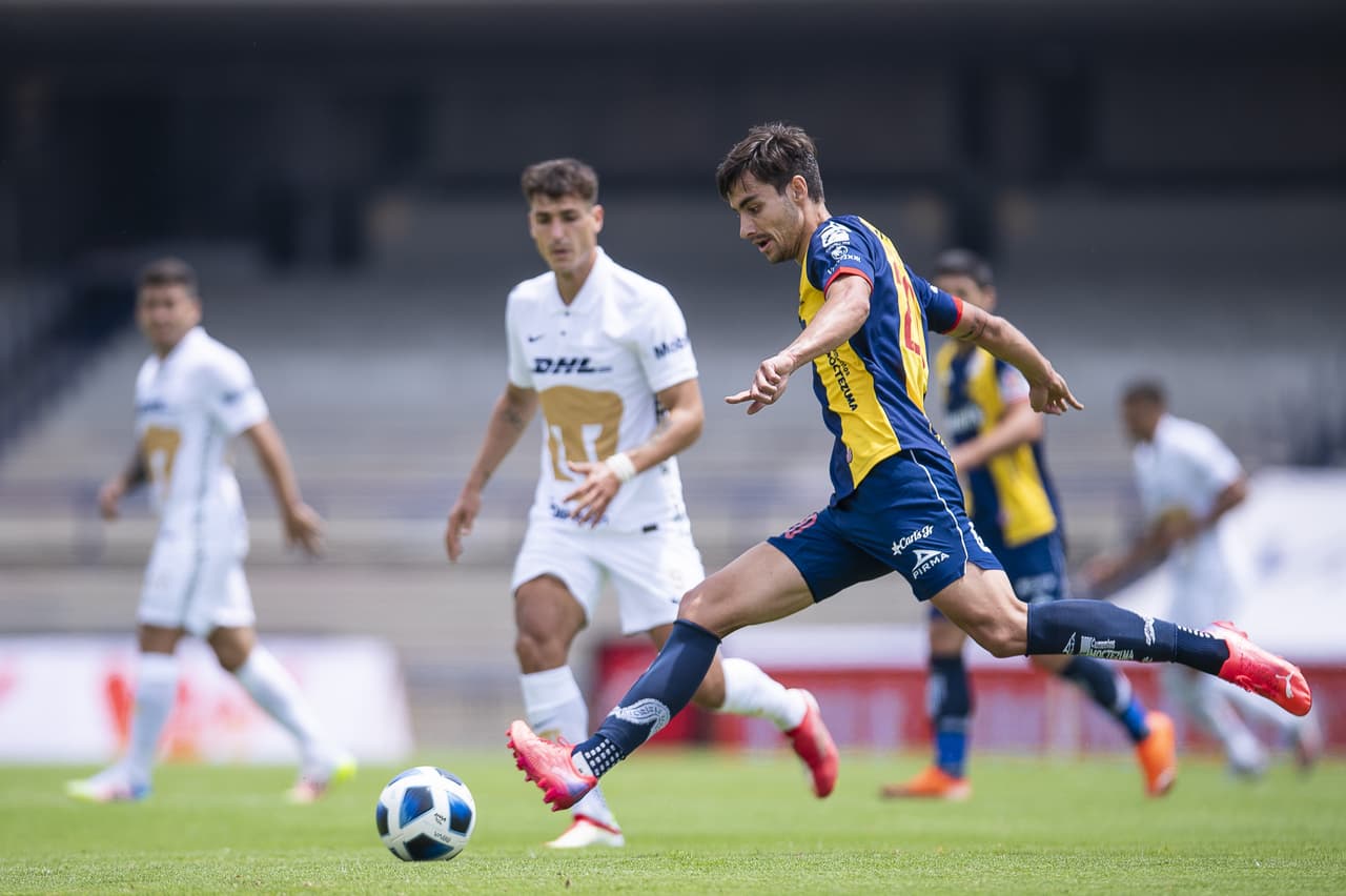 Andres Vombergar, Germán Berterame y Unai Bilbao son los encargados de darle el triunfo al Atlético San Luis 1-3 sobre Pumas.