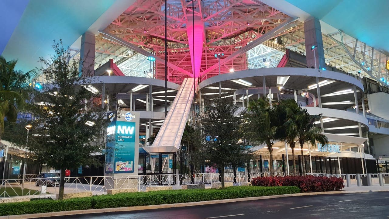 El Hard Rock Stadium listo para conocer al nuevo campeón de la NFL