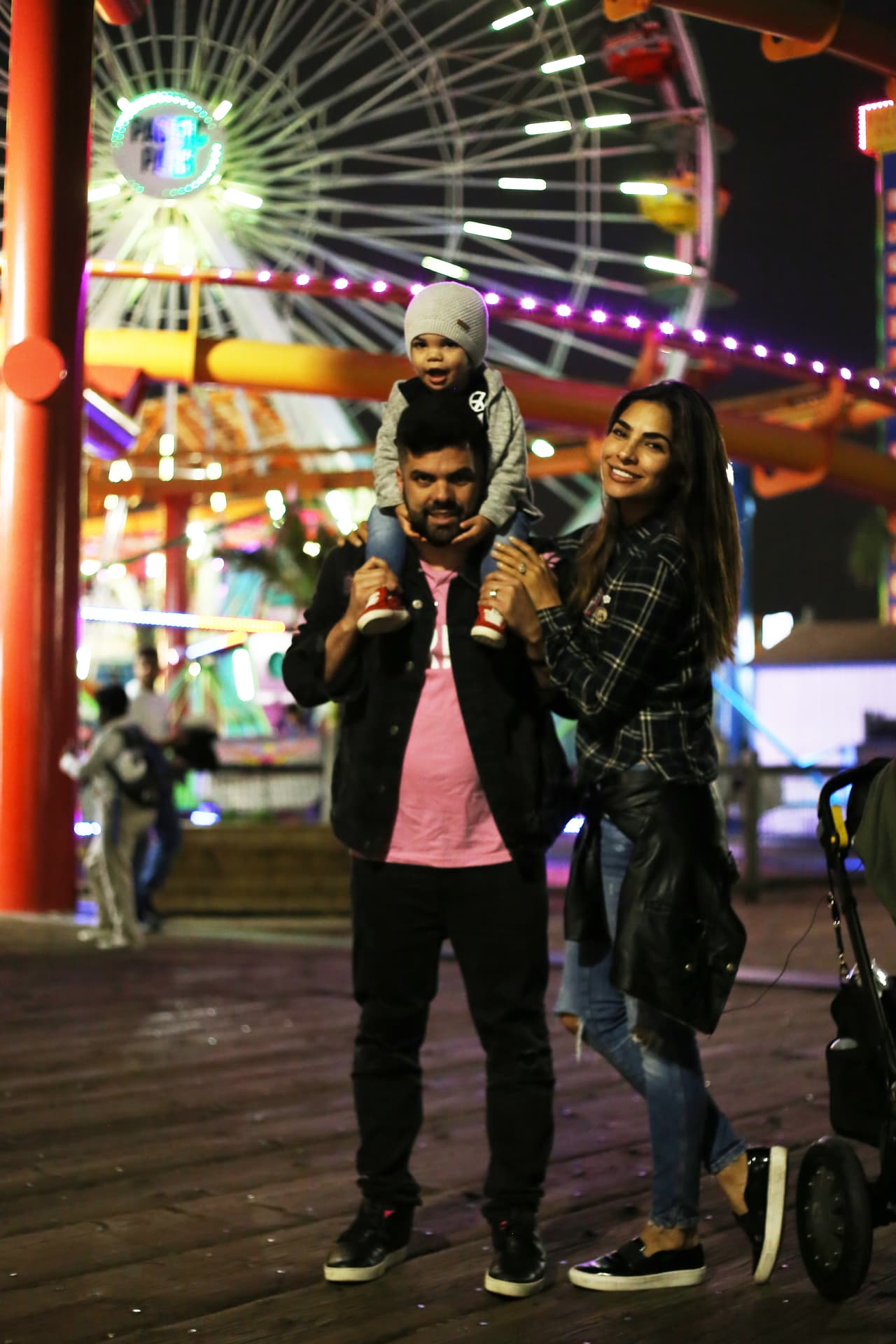 "A mi me encanta ir a Santa Mónica es uno de mis lugares favoritos. Me encantan los atardeceres allá".