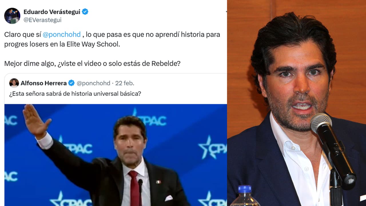 Eduardo Verástegui le contestó a 'Poncho' Herrera tras el duro mensaje que le dedicó.