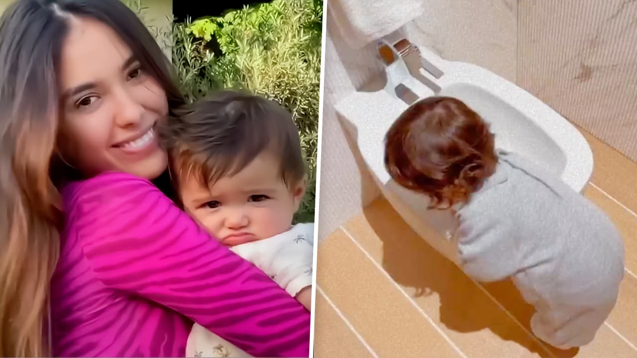 La extraña obsesión de la bebé de Gianluca Vacchi y Sharon Fonseca que inquieta a su mamá