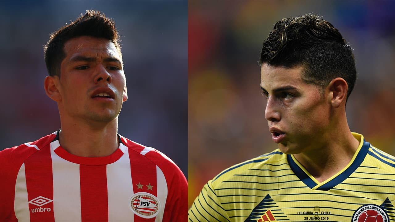 James le 'echaría una mano' a Chucky Lozano fichando con el 'Atleti'
