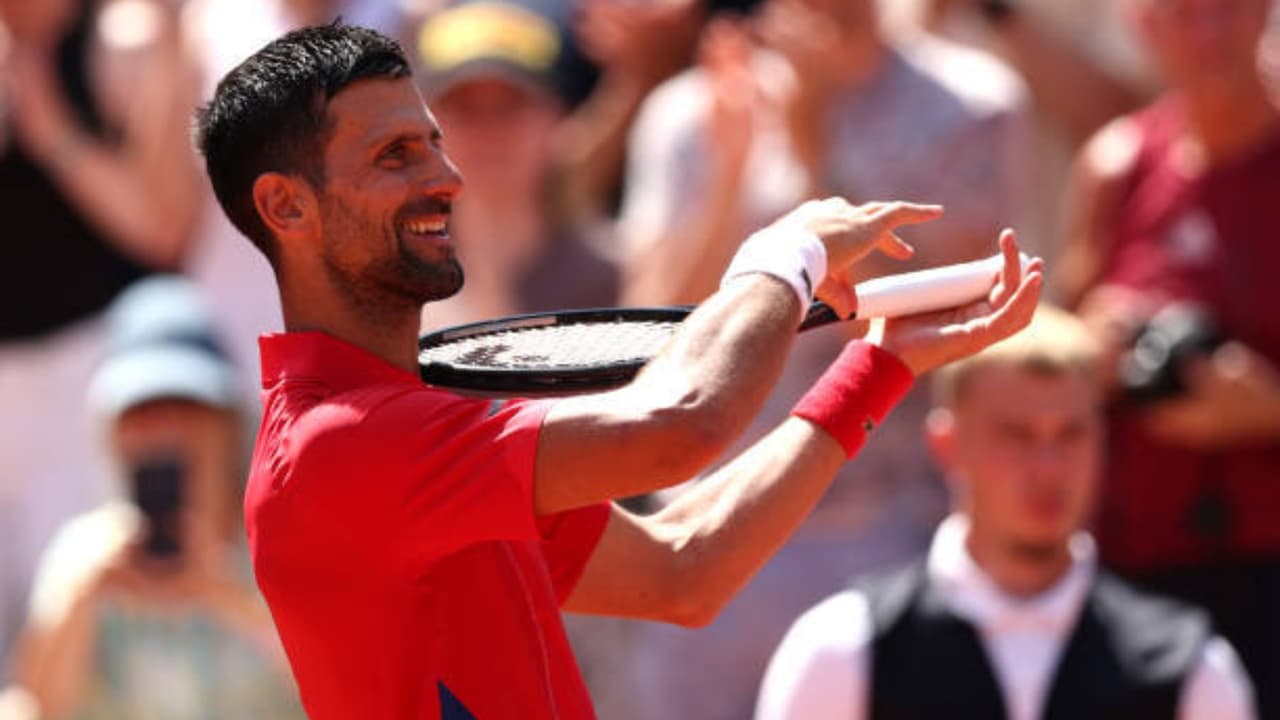El feo gesto de Djokovic en el partido ante Nadal en Paris 2024