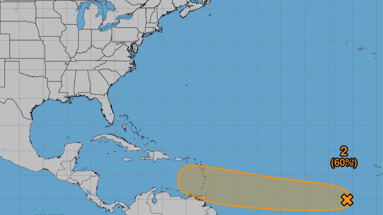 Vigilan el desarrollo de la onda tropical Invest 95L: ¿qué tan cerca podría pasar de Puerto Rico?