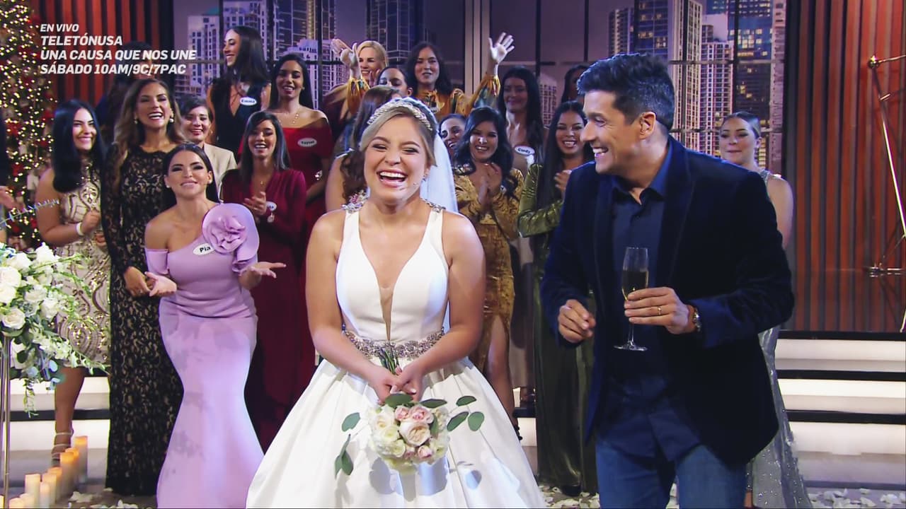 Para ello, Shirley realizó el tradicional lanzamiento del ramo, lo que alborotó a todas las participantes que se apresuraron a atraparlo. No te pierdas momentazos como este en Enamorándonos y sigue su gran regreso este 14 de septiembre a las 8MP/7C por UniMás.
