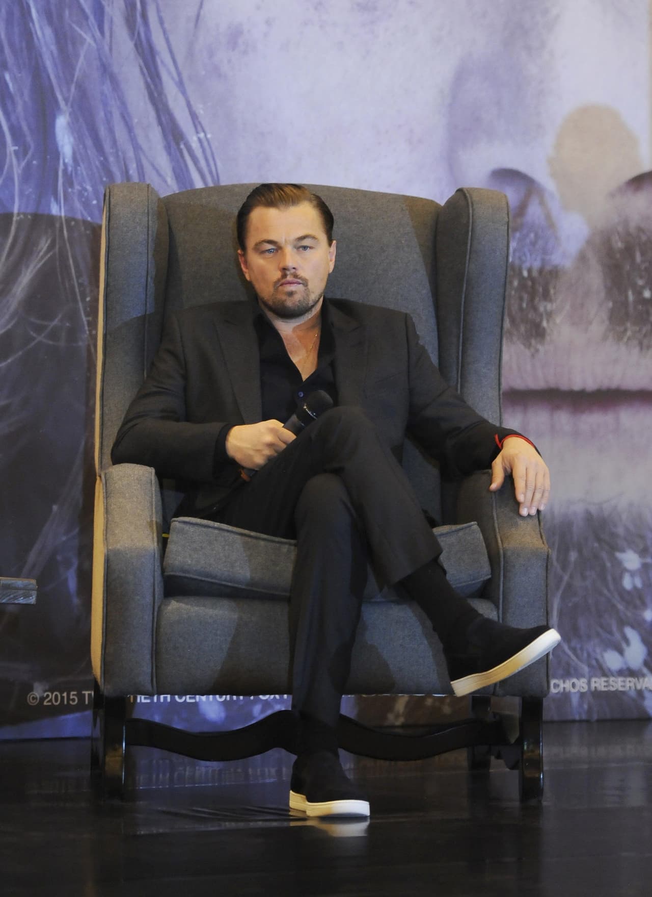 Pero la conferencia de prensa parecía no empezar...