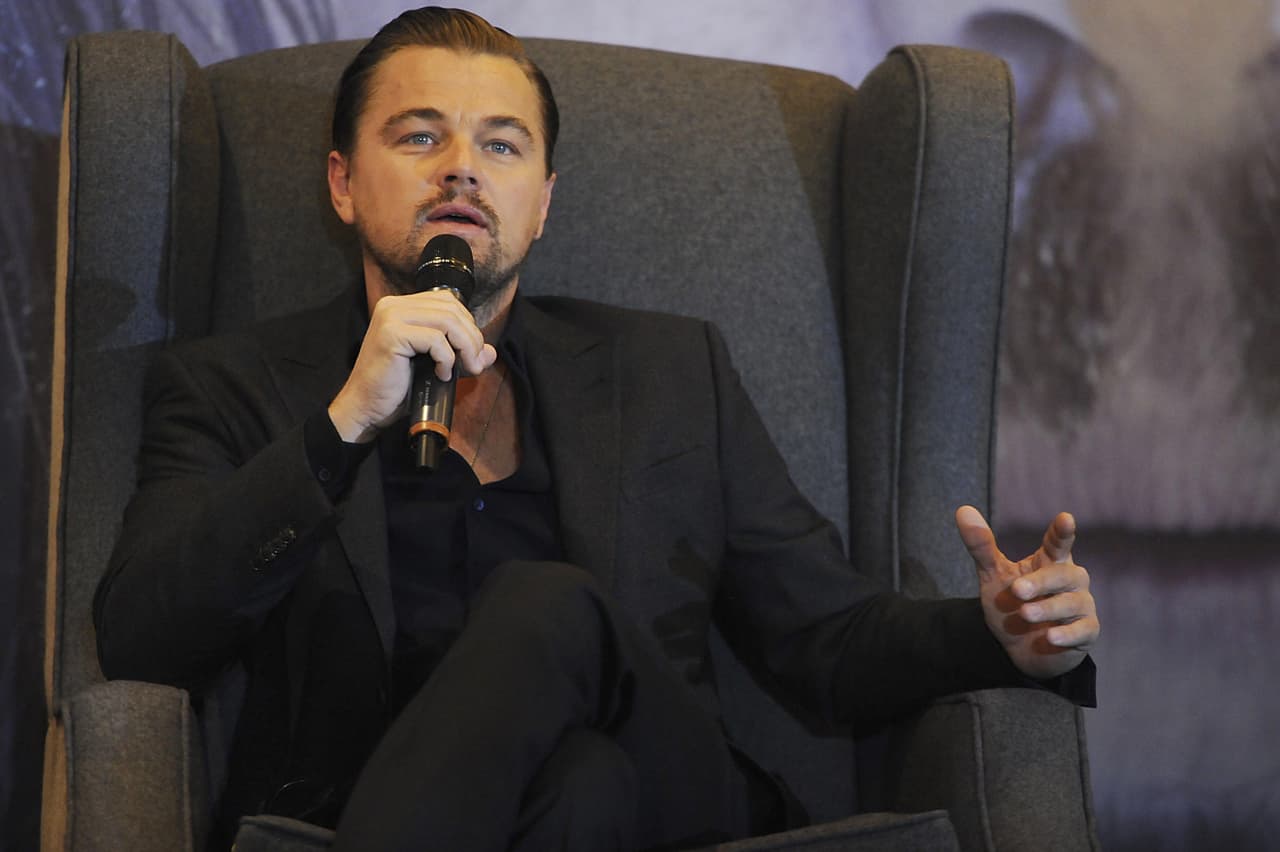 Cuando le tocó el turno de hablar a DiCaprio, el también dijo que ha sido uno de sus papeles más difíciles.