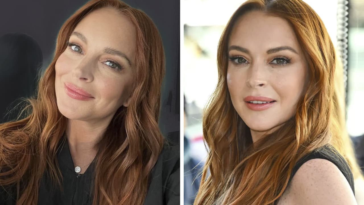 Lindsay Lohan presume por primera vez su pancita embarazada con una hermosa foto