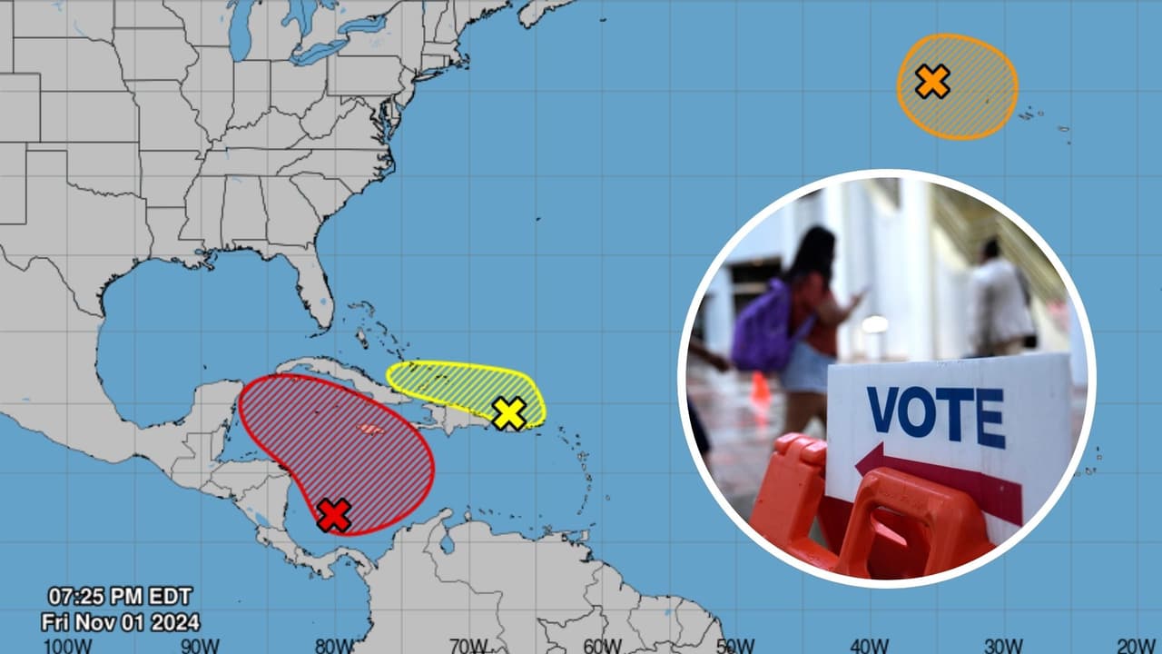 Sistemas tropicales bajo vigilancia: impacto potencial en la participación electoral en Florida