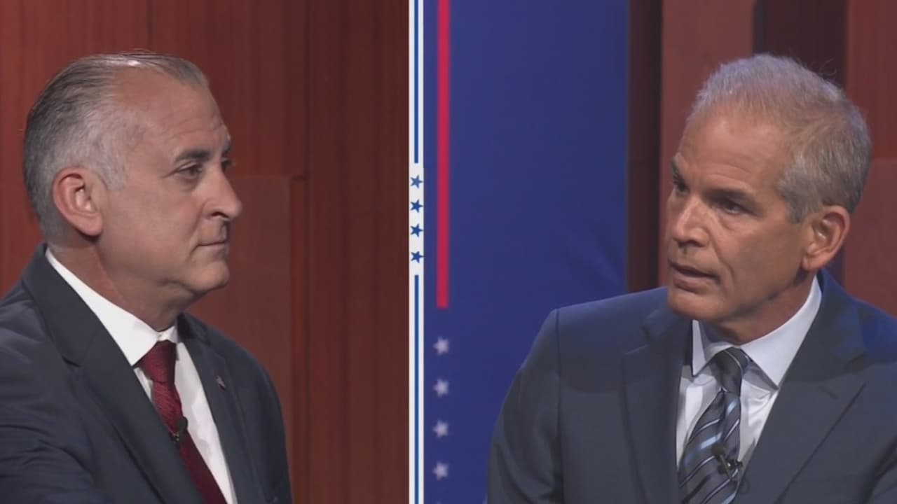 "Cuidado, padrino de la corrupción": así fue el careo entre Esteban Bovo y Alex Penelas en el debate a la alcaldía de Miami-Dade  