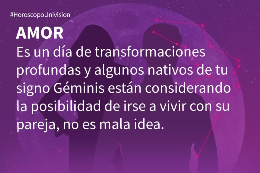 Géminis 1 de junio 2019