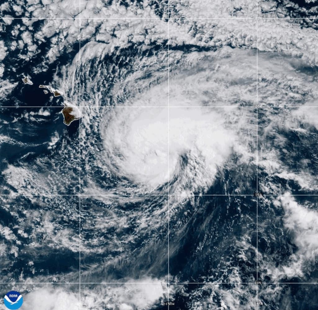 Tormenta tropical Lala se fortalece rumbo a Hawái: emiten alerta de huracán para la Isla Grande
