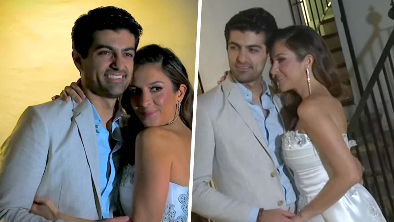 Maity Interiano lució muy enamorada en la fiesta de bienvenida con su familia y amigos antes de la boda