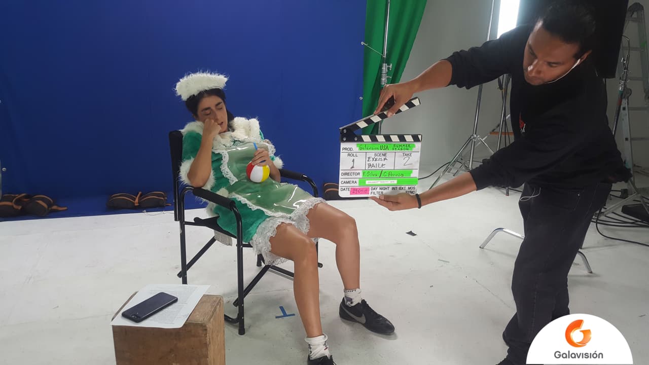 Excelsa terminó "agotada" en el set.