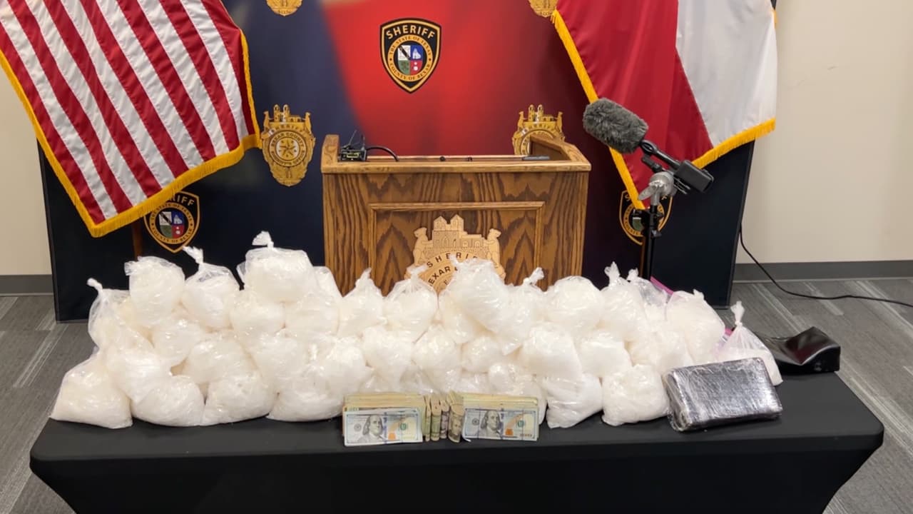 Tras parada de tráfico, confiscan $2.5 millones de droga en San Antonio