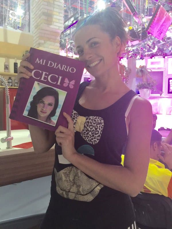 Está a unos cuantos pasos de poner a la venta su libro ‘Mi diario: Ceci’.