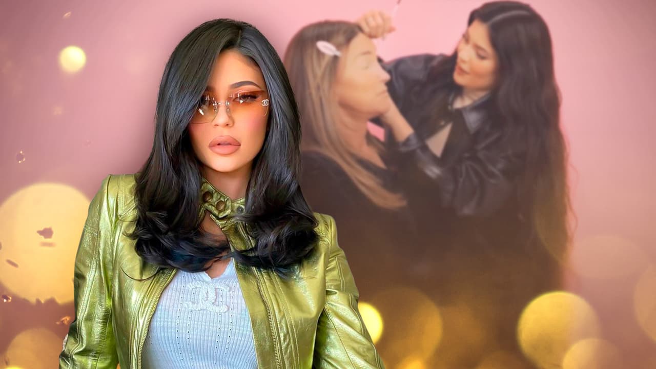 Kylie Jenner maquilla por primera vez a su "papá", Caitlyn Jenner