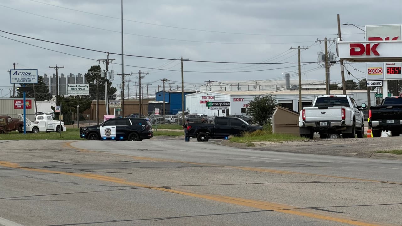 Revelan videos de horas de tensión en Midland por sospechoso armado que hirió a 11 personas