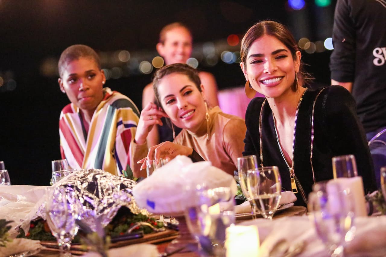 Todas se veían guapísimas.