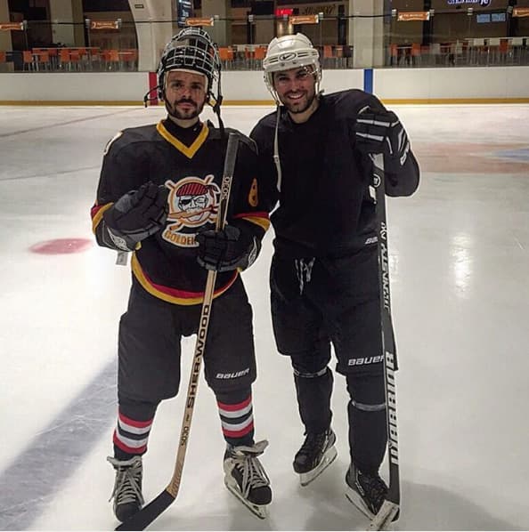 José María Torre era amigo del actor y, además de estar presente en el velorio, compartió esta imagen.