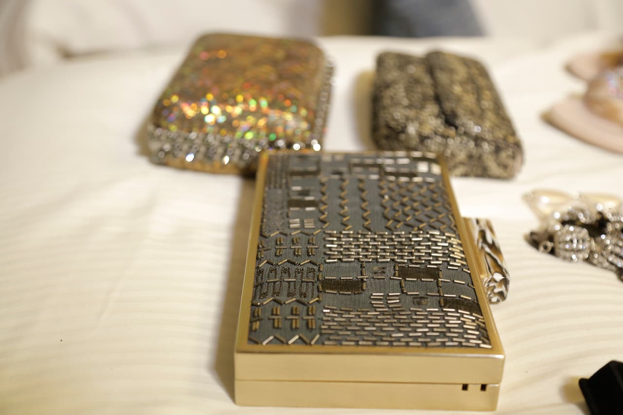 Los elegantes ´clutch´ no podían faltar.