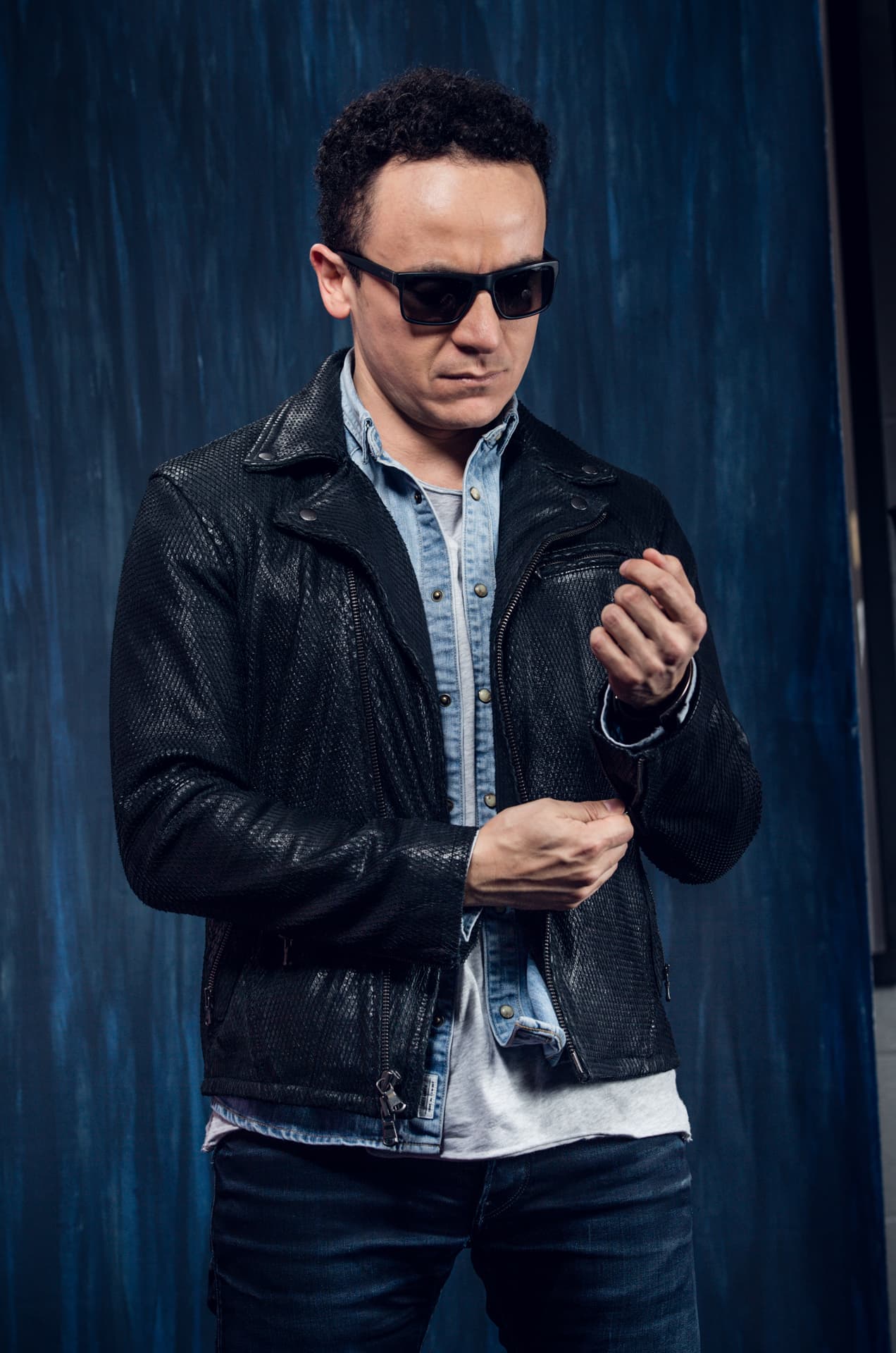 Fonseca se puso guapetón para nuestras cámaras.