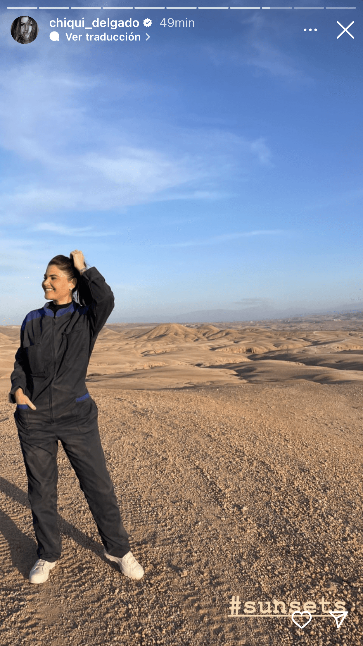 Paola Ramos fue quien más activa estuvo en su cuenta de Instagram compartiendo instantáneas desde los mismos lugares en los que estaba la novia de su famoso padre.
<br>