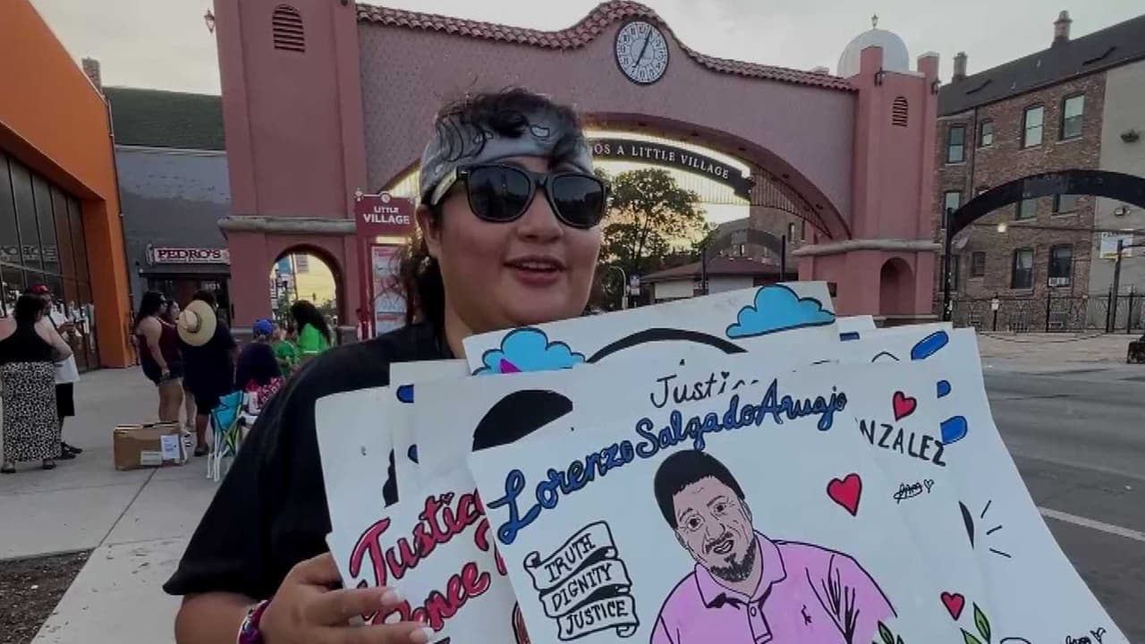 Vigilias en Chicago honran a migrantes muertos en operativos de ICE y exigen frenar deportaciones