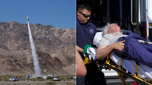 El californiano que cree que la Tierra es plana logró volar en su propio cohete sin matarse en el intento