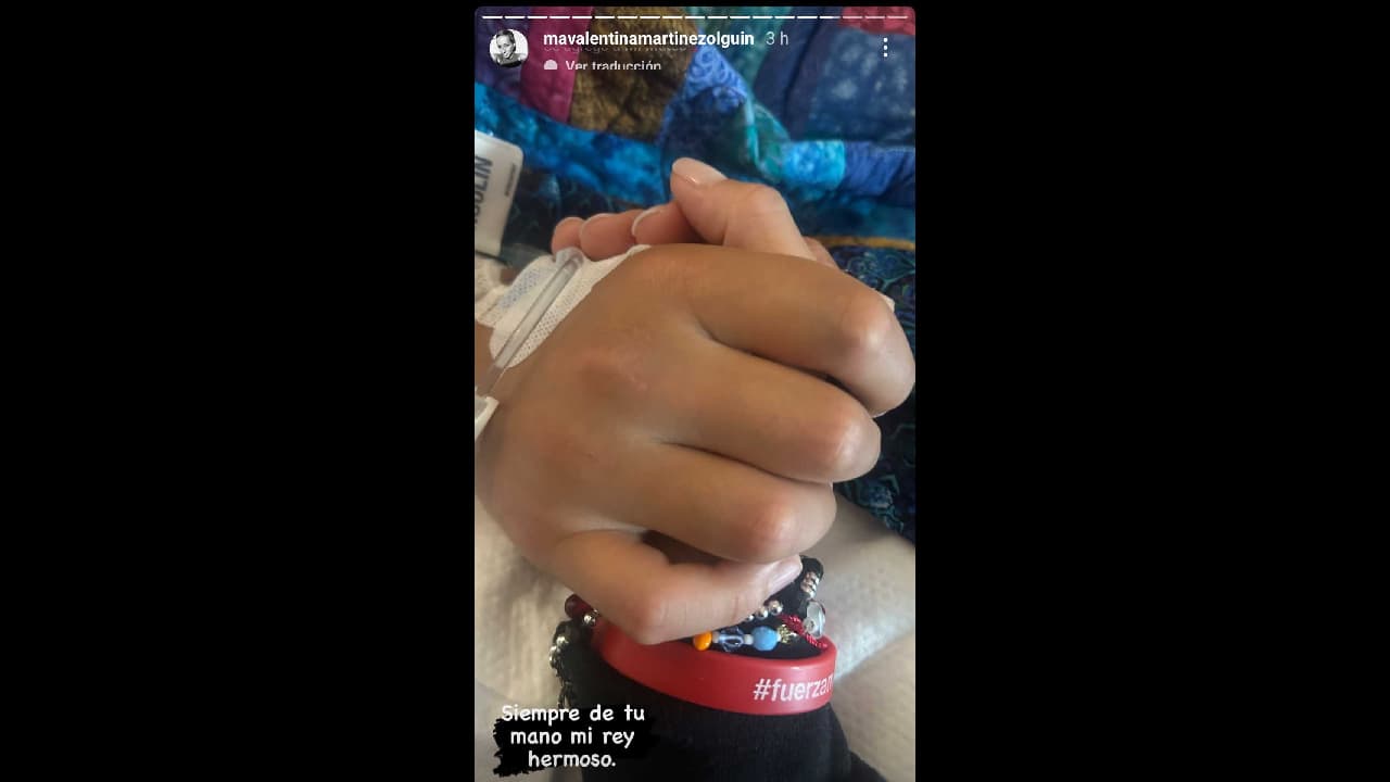 Prima de Andrea Legarreta publica la última foto que se tomó con su hijo