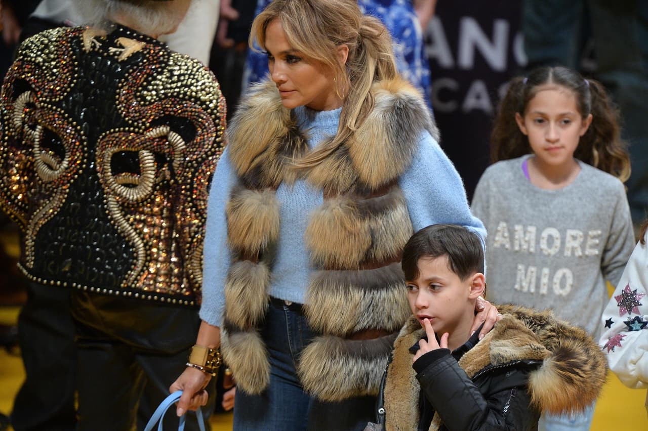 Jennifer Lopez e hijos