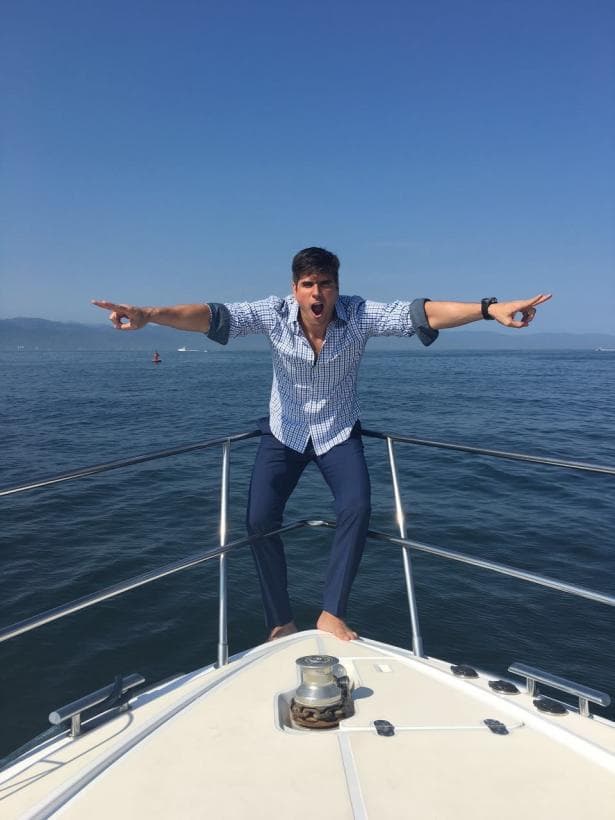 Tanto Daniel como 'Pablo' son súper extrovertidos y tienen muy buen humor.