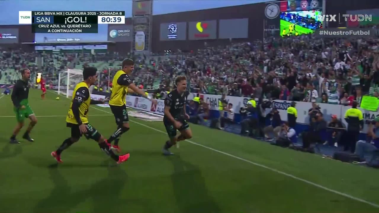 ¡Explota el Estadio! ¡Golazo de Barticciotto! El chileno firma su doblete
