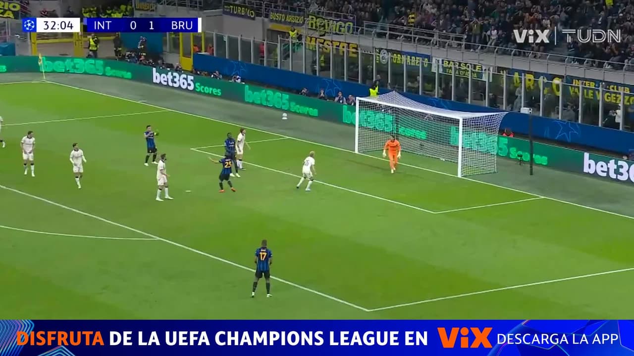 ¡PALOOO! Inter responde rápido con un balazo de Hakan