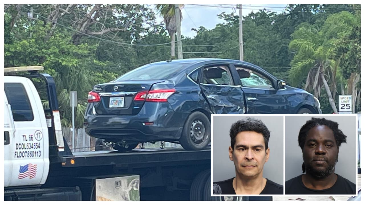 Discusión por el robo de un celular en Miami termina en choque, doble apuñalamiento y dos arrestos