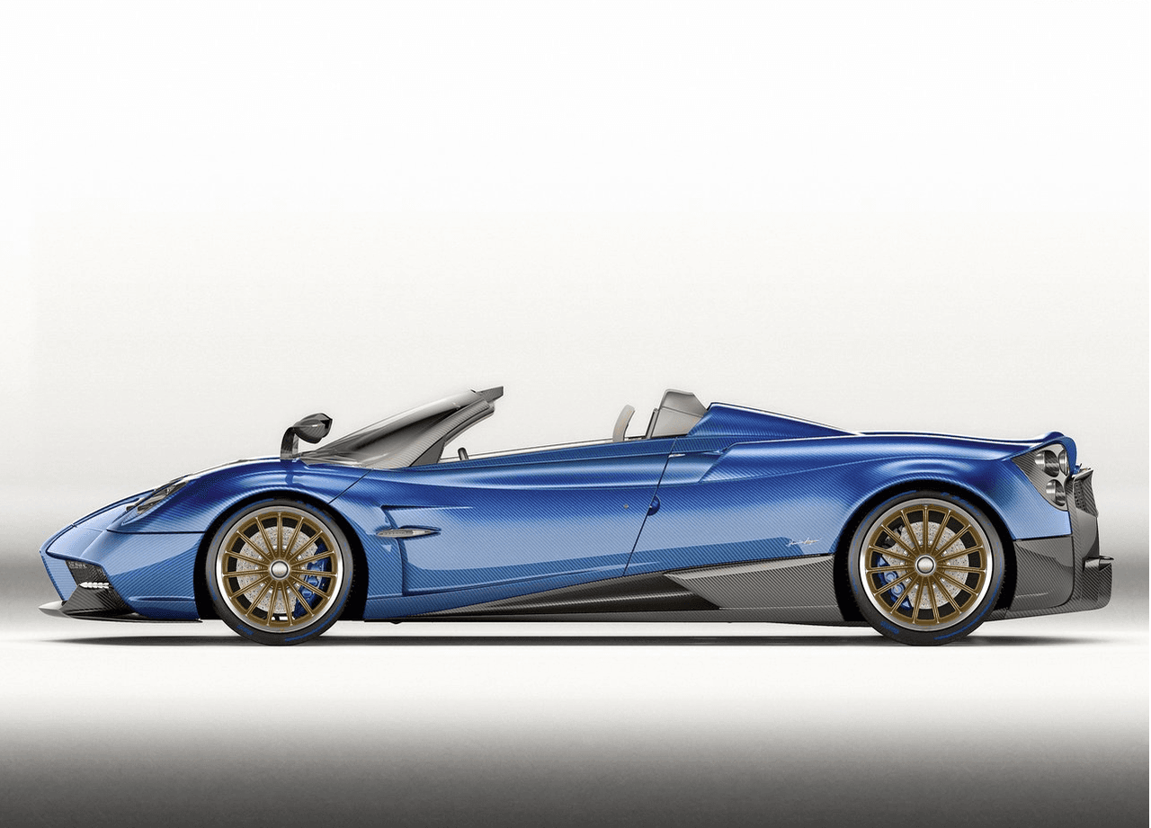 Pirelli diseñó neumáticos especiales para el Pagani Huayra Roadster, que según la marca, le permiten soportar fuerzas laterales de 1.8 G. Las Pirelli PZero Corsa aparentemente mejoran incluso la eficiencia de combustible, además del rolido.