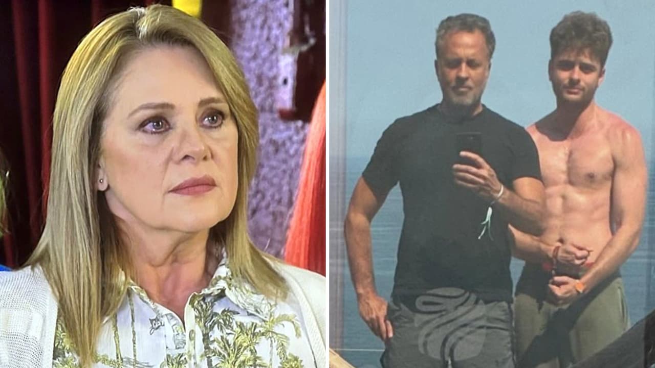 Erika Buenfil lloró tras acercamiento de su hijo Nicolás con su papá: “No sabía cómo manejarlo”
